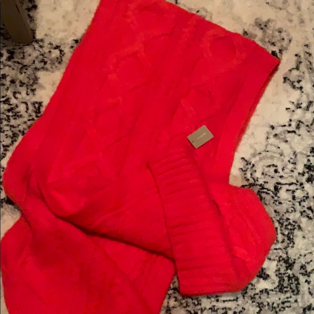 Red scarf